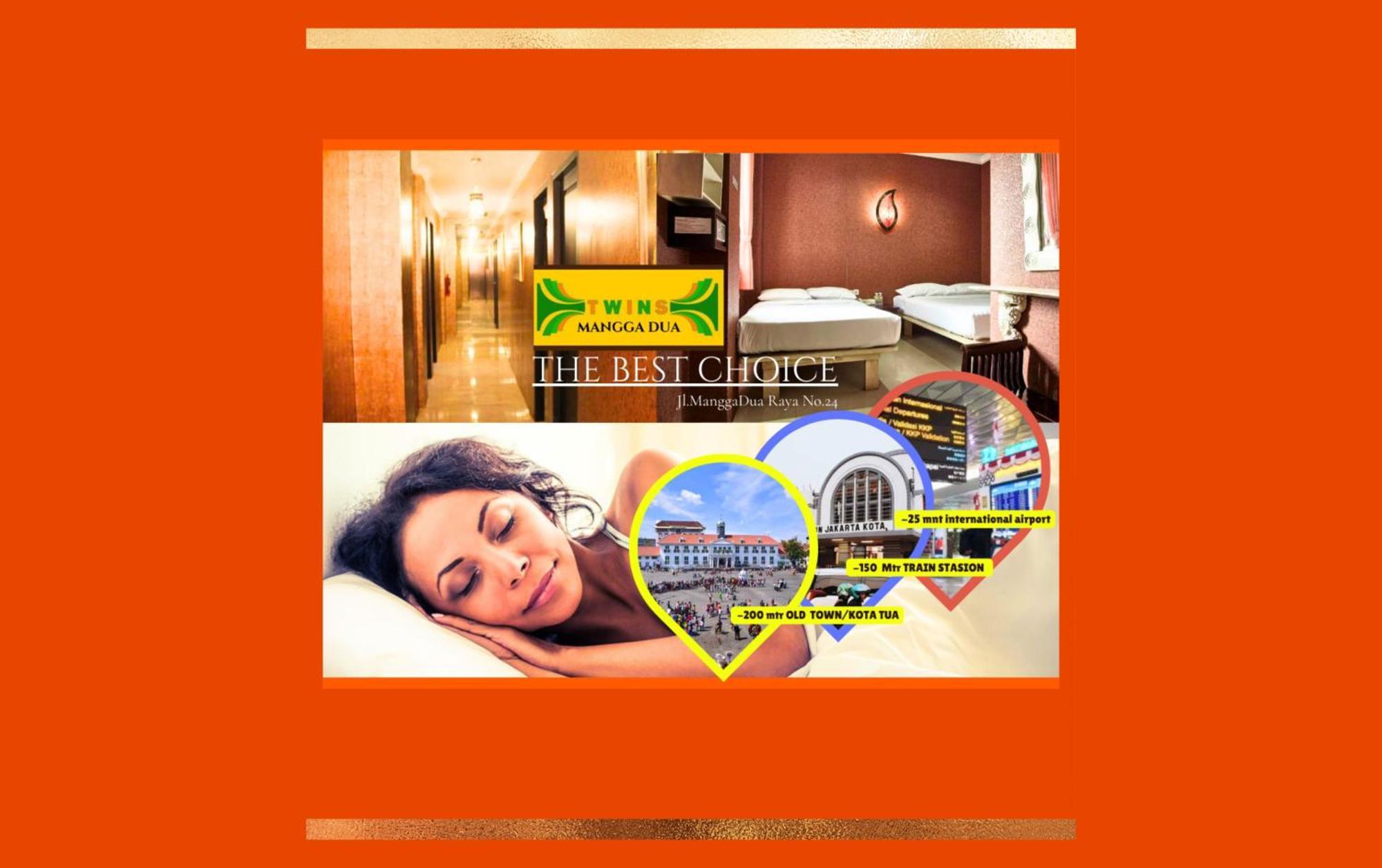 Twins Hotel Джакарта Екстер'єр фото