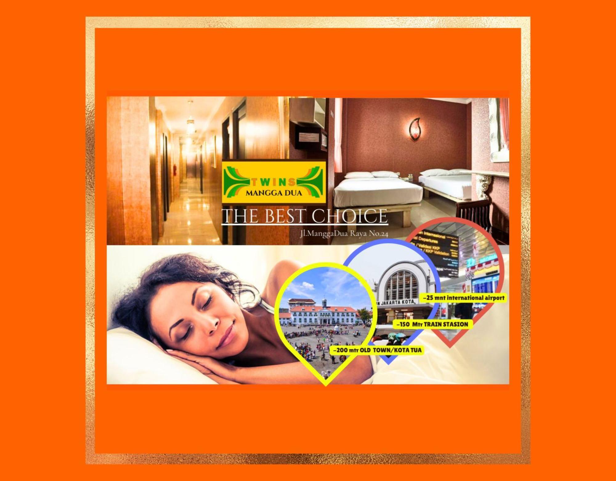 Twins Hotel Джакарта Екстер'єр фото